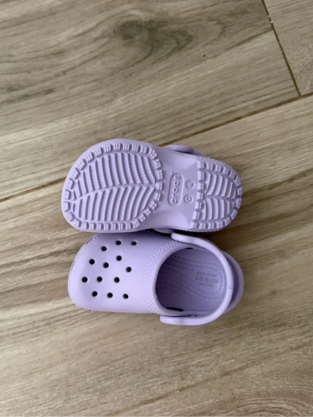 Lilac Baby crocs